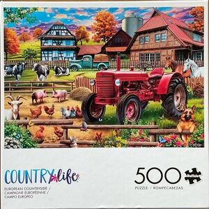 Buffalo Games “European Countryside” 500 piece puzzle